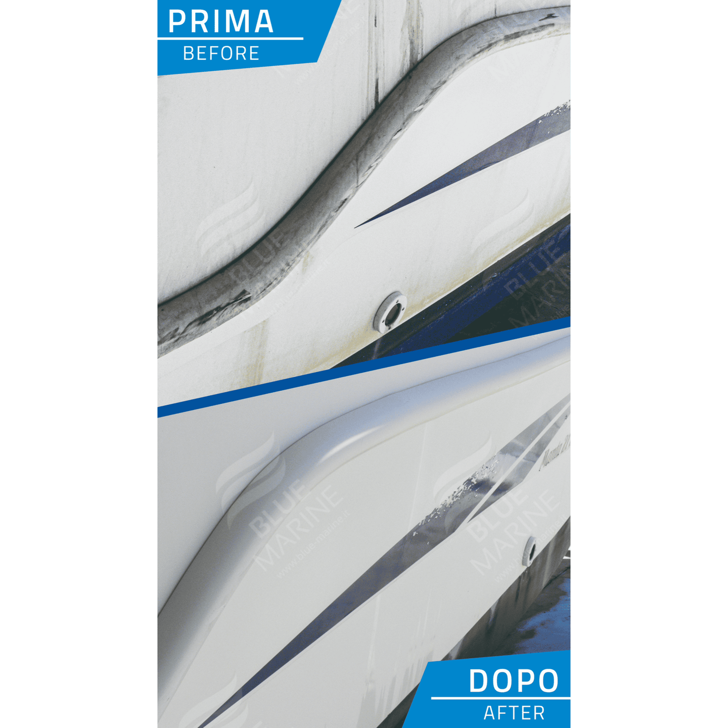 Blue Marine Unico Before After