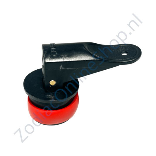 Z60375 - zelflozerstop kunststof D34 inclusief houder