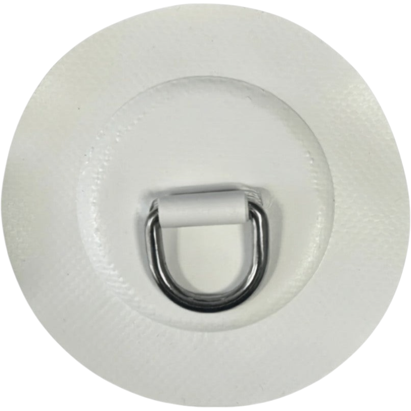 Zodiac Online Shop Z6127 witte PVC D-ring van 25mm met RVS oog voor rubberboten
