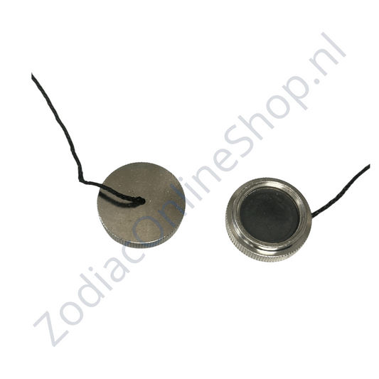 Z2108 - afsluitdop nickel plated