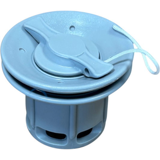 Zodiac Online Shop Bravo 2001 grijs rubberbootventiel met ergonomische dop voor opblazen en leeglopen van rubberboten