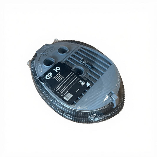 Zodiac Online Shop Bravo GP10 dubbelkamer voetpomp in grijs voor rubberboten en RIBs met drukindicator