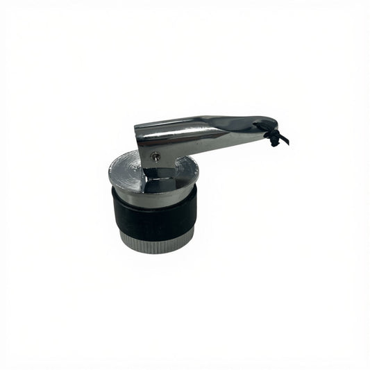 Z67087 - zelflozerstop RVS D34 inclusief houder