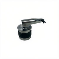 Zodiac Online Shop RVS zelflozerstop van 34 mm met zwarte kunststof houder voor rubberboten