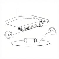 Zodiac Online Shop zitplank 85cm voor Zodiac Cadet rubberboot met Quickfit bevestigingssysteem