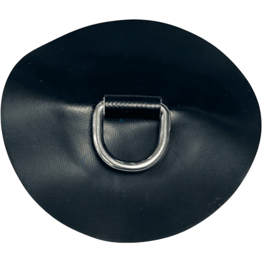 Z2331 - D-ring 25mm rond, zwart NEOPREEN Hypalon materiaal