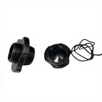 Zodiac Online Shop zwarte opzetventiel kit met afsluitdop voor Zodiac en Bombard rubberboten
