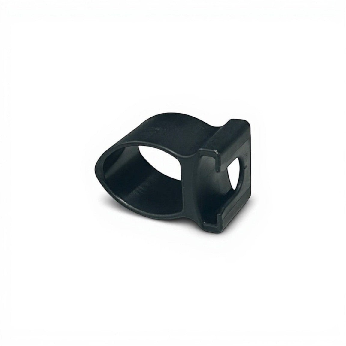 Zwarte peddelclip van Zodiac Online Shop voor rubberboot peddels met een diameter van 3,5 cm
