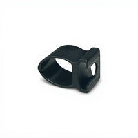 Zwarte peddelclip van Zodiac Online Shop voor rubberboot peddels met een diameter van 3,5 cm