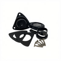 Zodiac Online Shop zwarte zelflozer kit met schuifsysteem, inclusief pakkingen en schroeven voor rubberboten