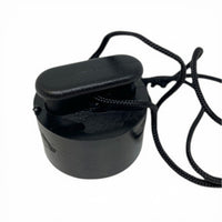 Zodiac Online Shop zwarte rubberen zelflozerstop van 34 mm met bevestigingskoord voor rubberboten