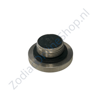 Zodiac Z2107 opzetventiel nickel plated