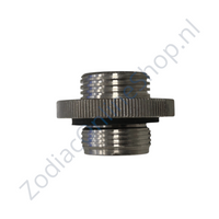 Zodiac Z2107 opzetventiel nickel plated