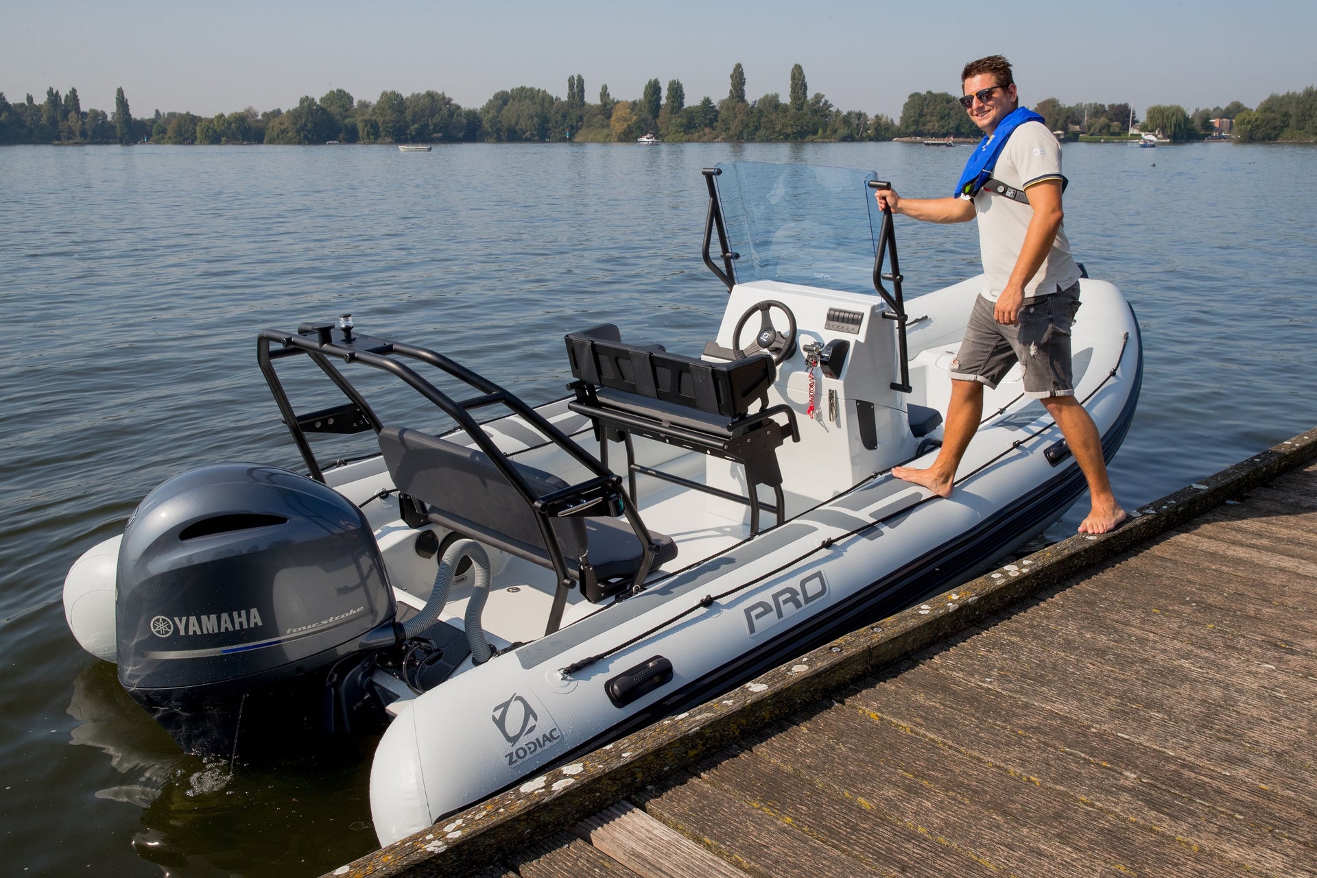 Ventiel rubberboot vervangen